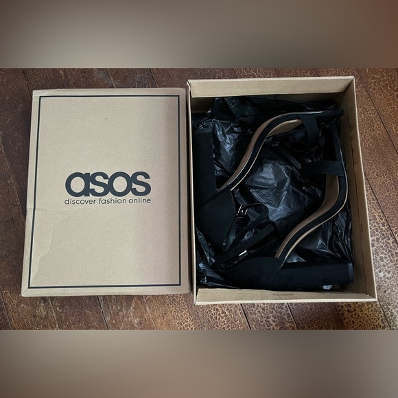 NWT ASOS Barely There heeled sandals - Picture 6 of 9